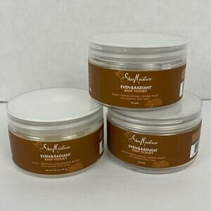 Shea Moisture Even & Radiant Honey Bundle ~ Melting Cleansing Balm + Toner Pads